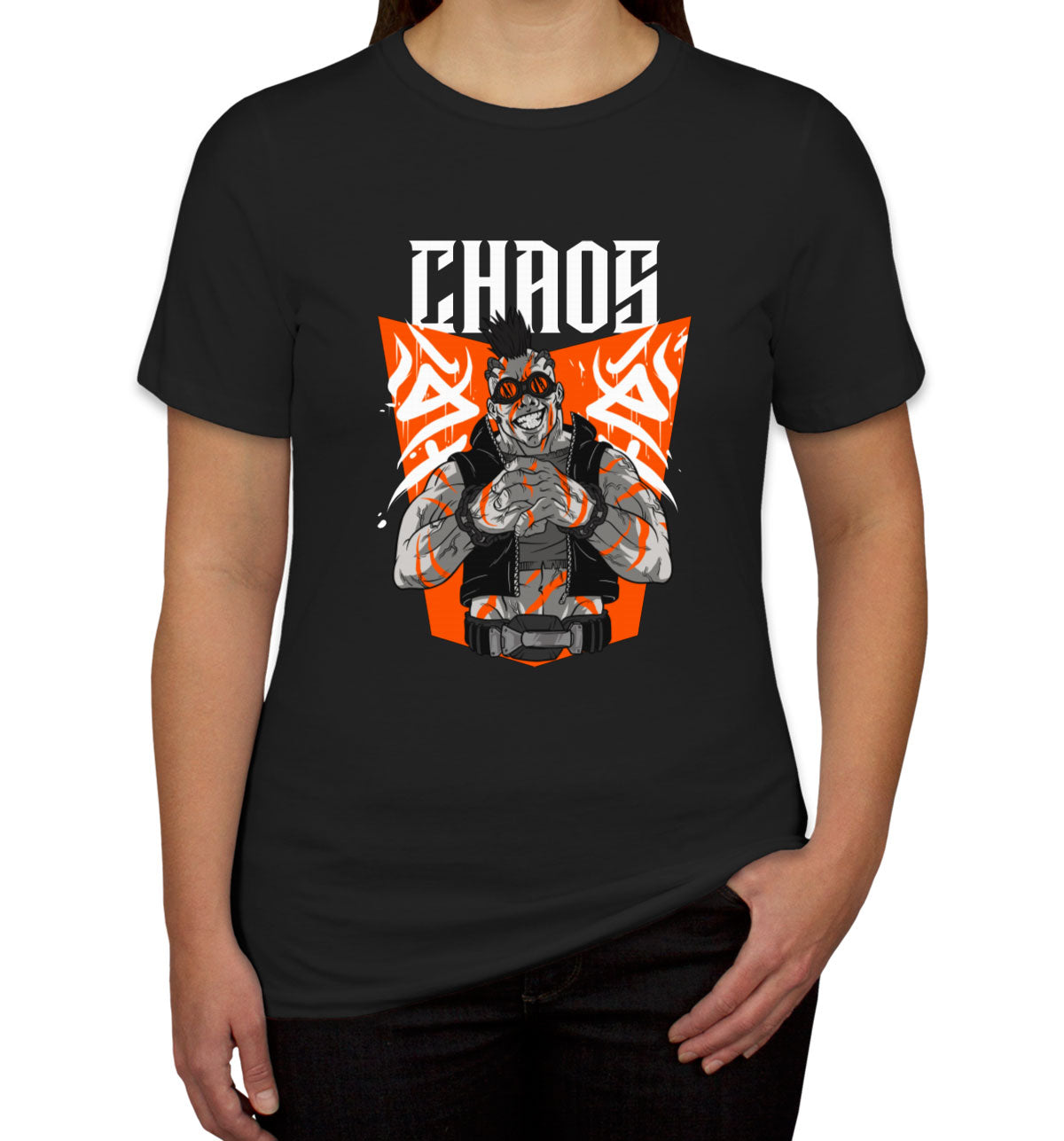 Steampunk Chaos Anime Women's T-shirt