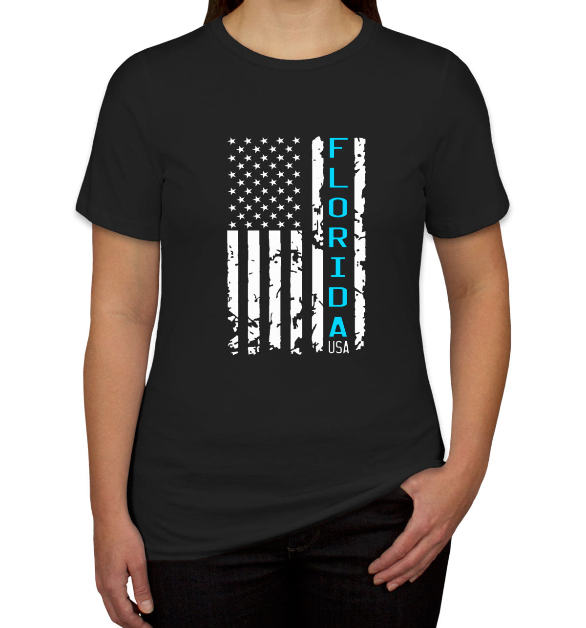 Florida American Flag Women's T-shirt