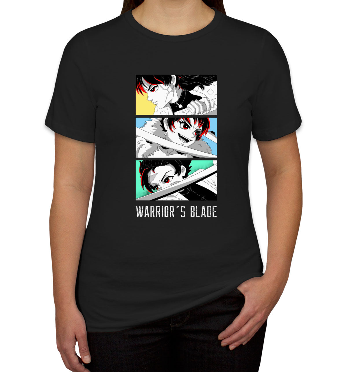 Warrior's Blade Anime Women's T-shirt