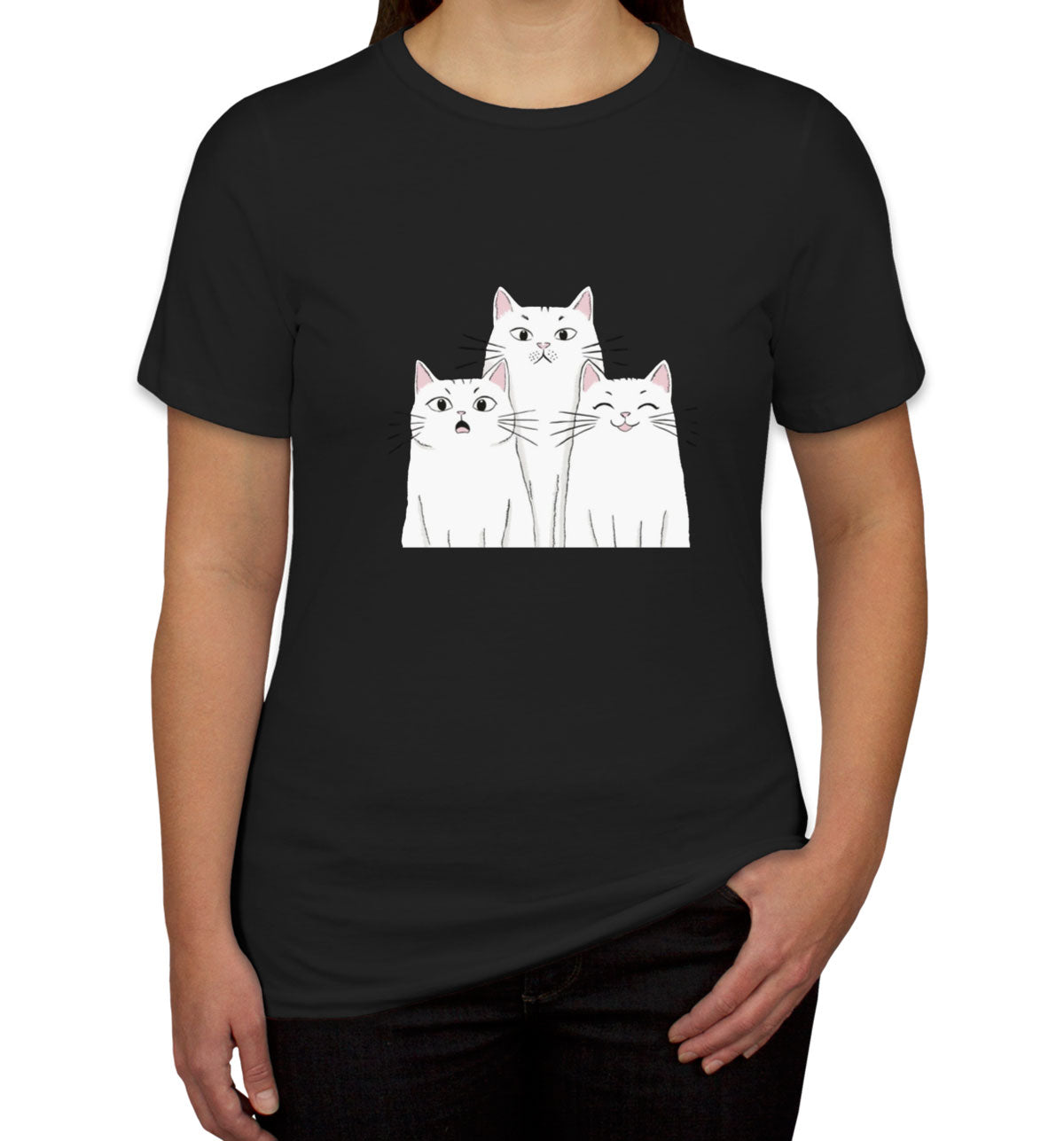 White Cats Women's T-shirt