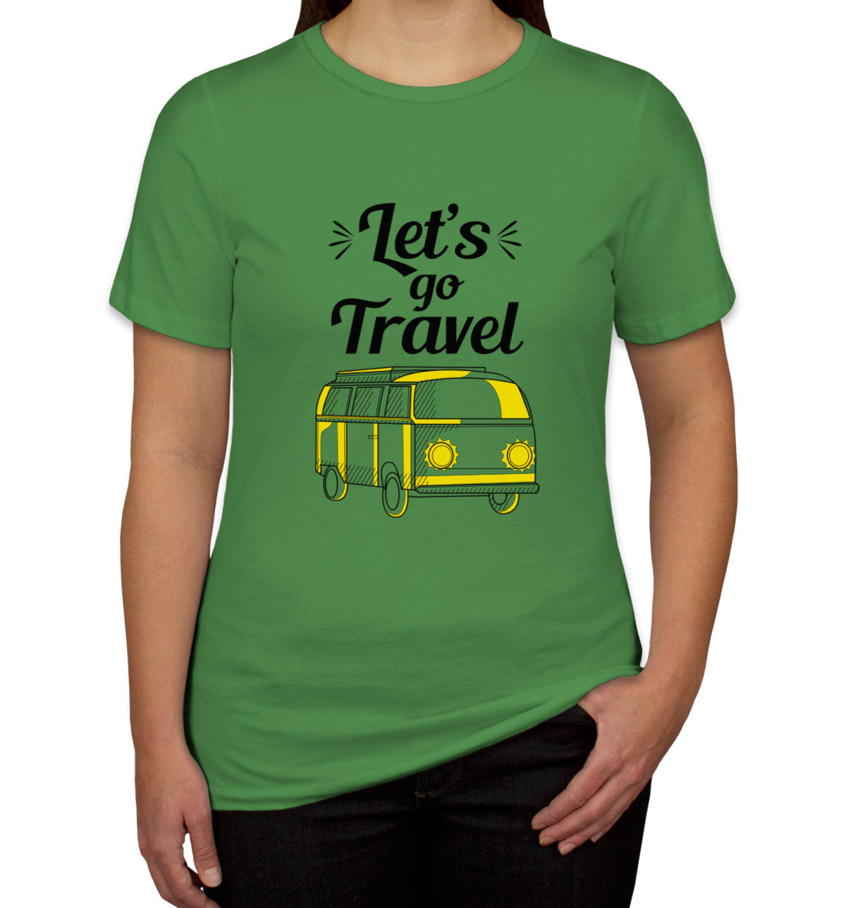 Let's Go Travel Women's T-shirt