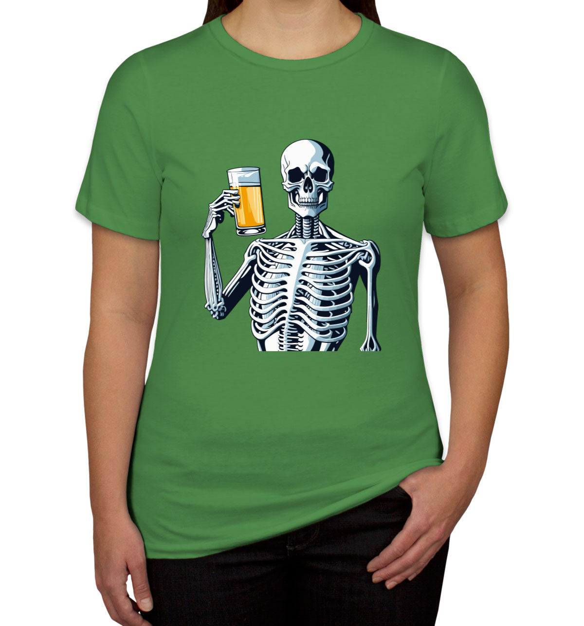 Skeleton Beer Women's T-shirt