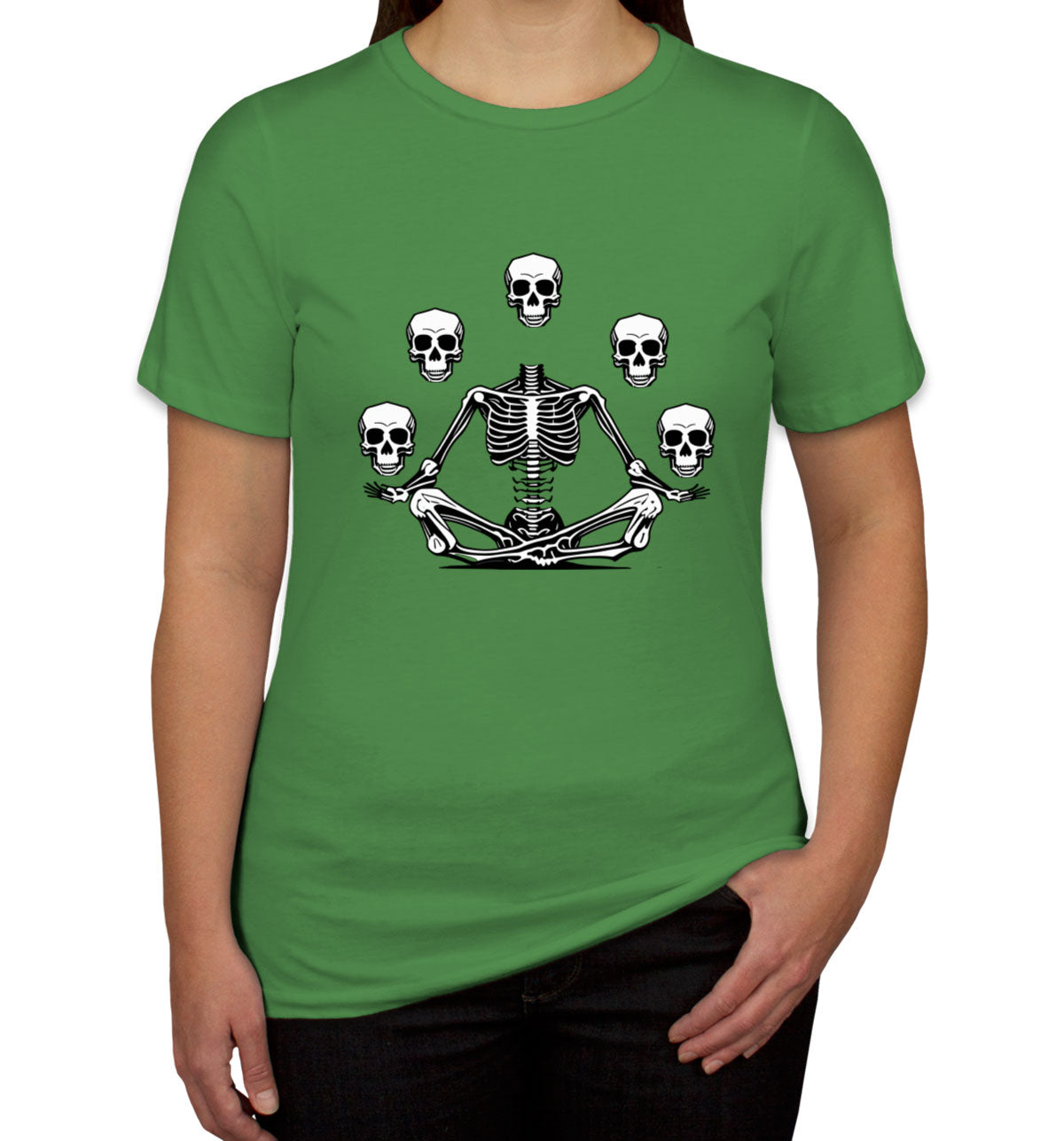 Skeleton Yoga Women's T-shirt