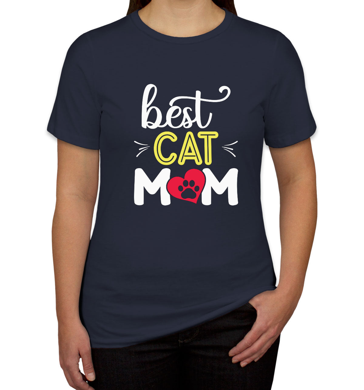 Best Cat Mom Women's T-shirt