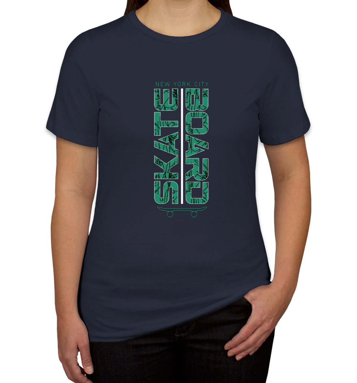 New York Skate Board Women's T-shirt