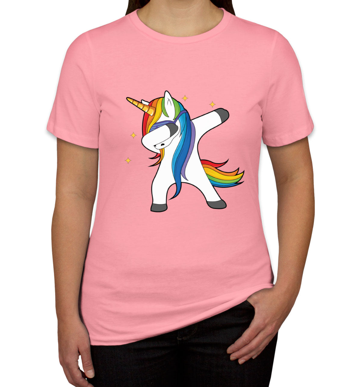 Dabbing Unicorn Women's T-shirt