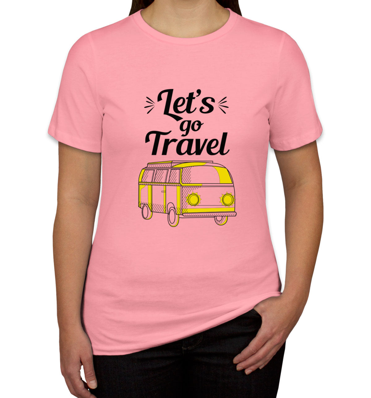 Let's Go Travel Women's T-shirt