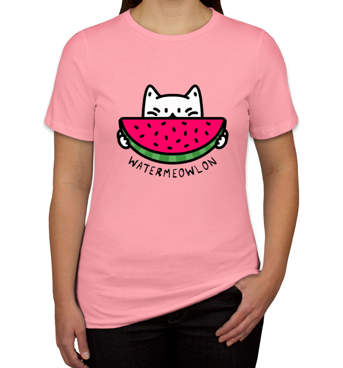 Watermeow Cat Women's T-shirt