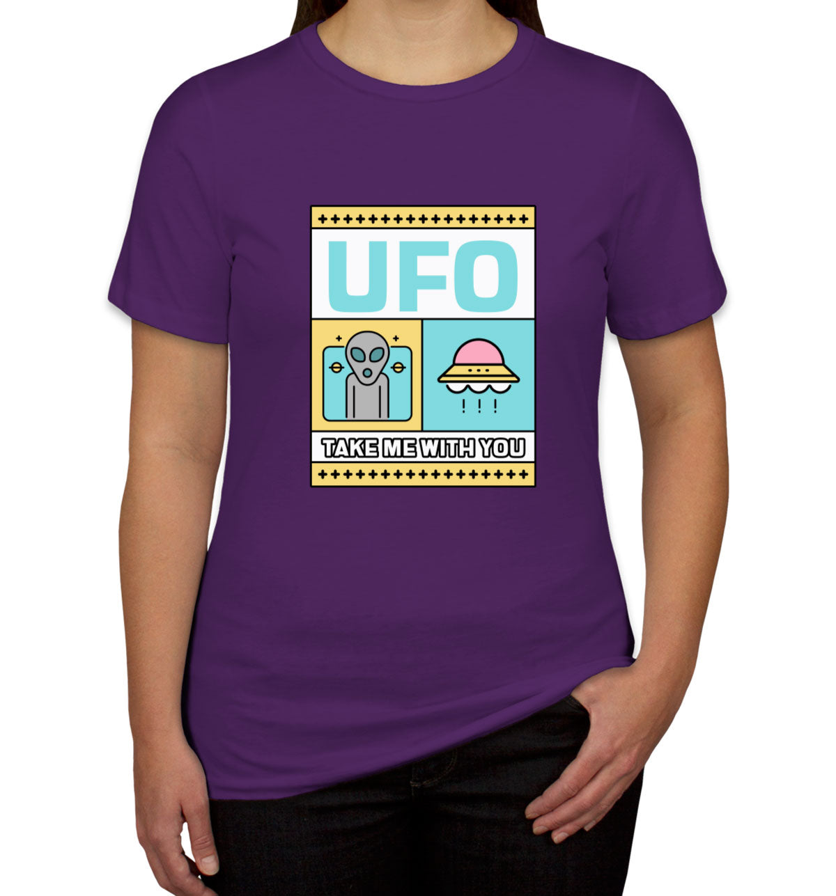 UFO Take Me With You Women's T-shirt