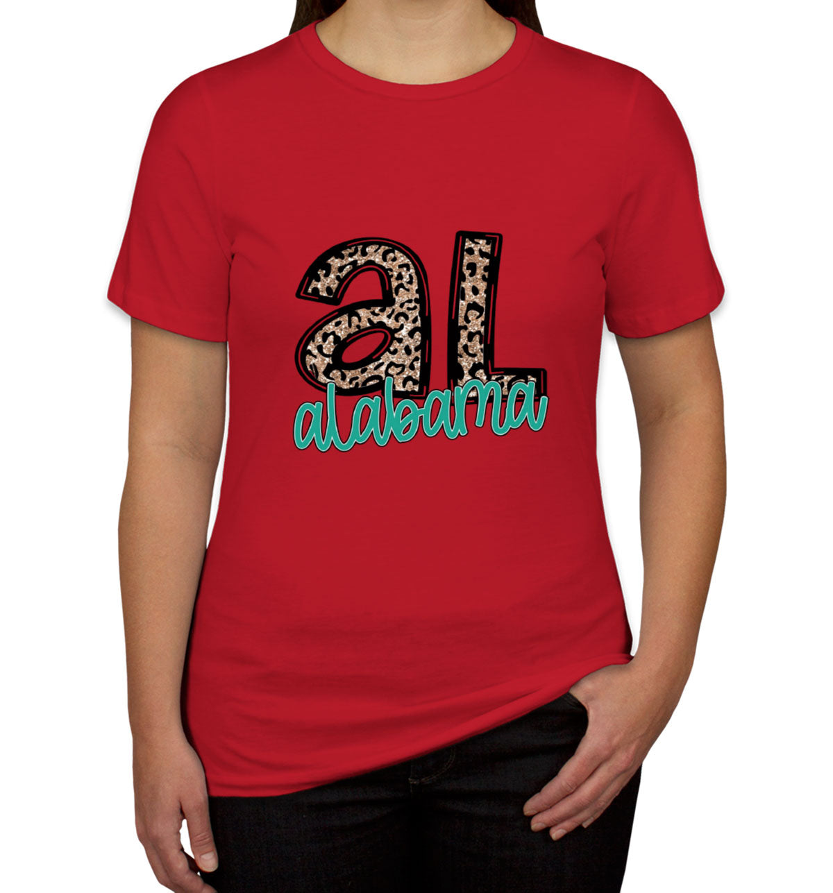 Alabama State Abbreviation Women's T-shirt