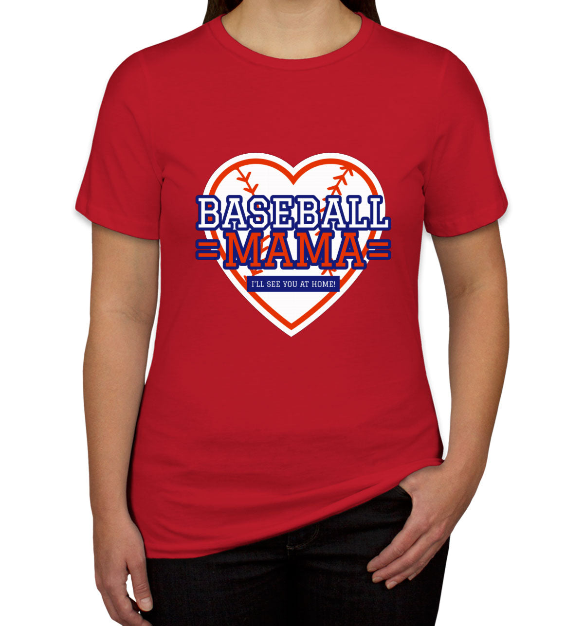Baseball Mama Women's T-shirt
