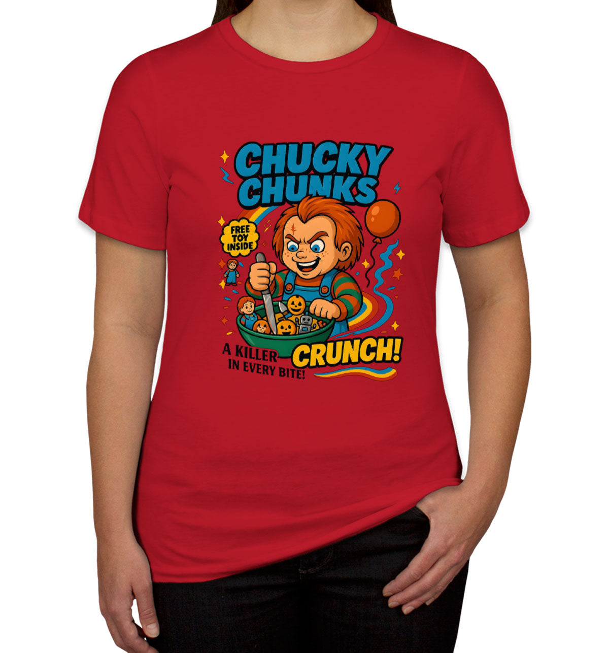 Chucky Chuncks Halloween Women's T-shirt