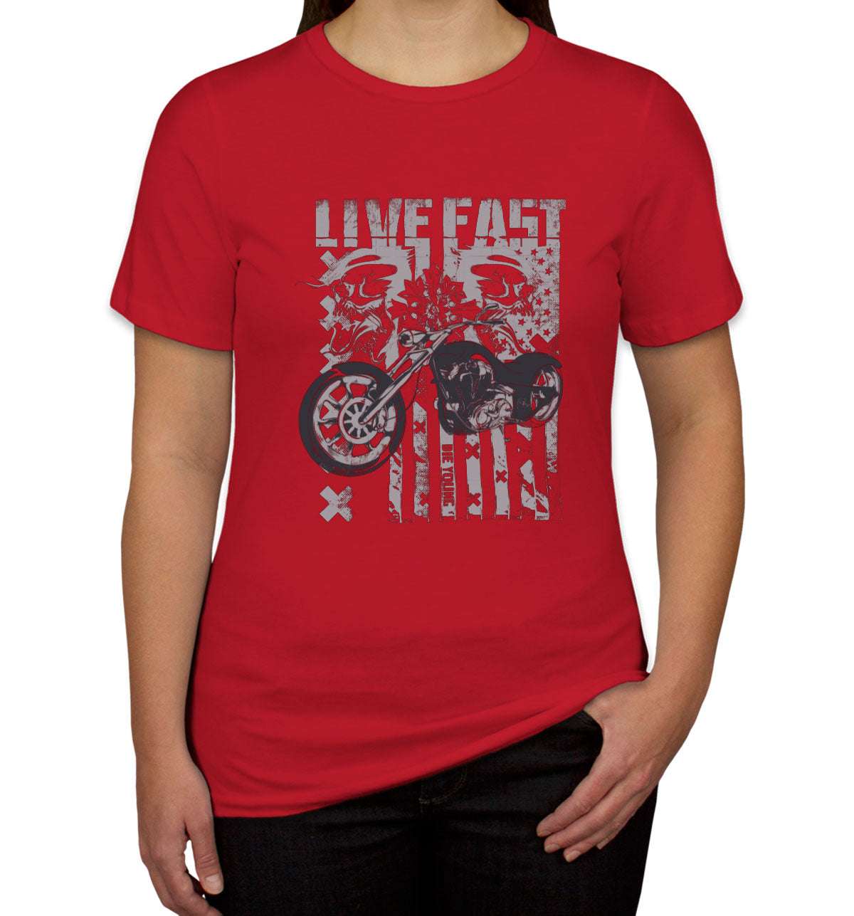 Live Fast Die Young Women's T-shirt