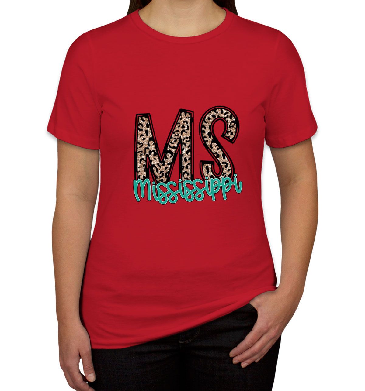 Mississippi State Abbreviation Women's T-shirt