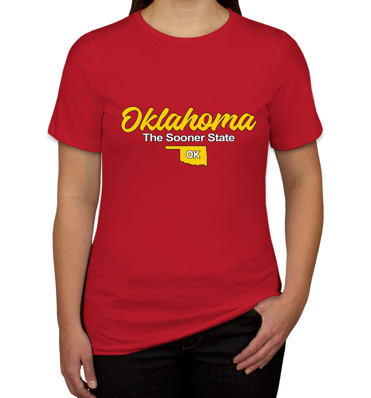 Oklahoma The Sooner State Women's T-shirt