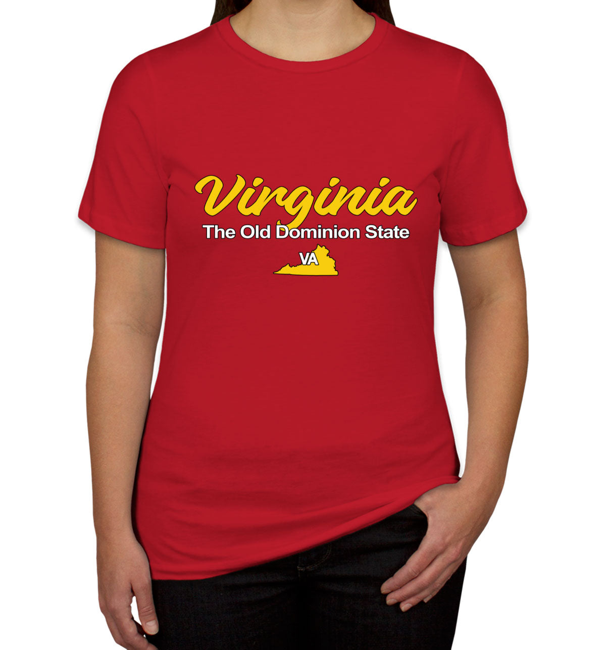 Virginia The Old Dominion State Women's T-shirt