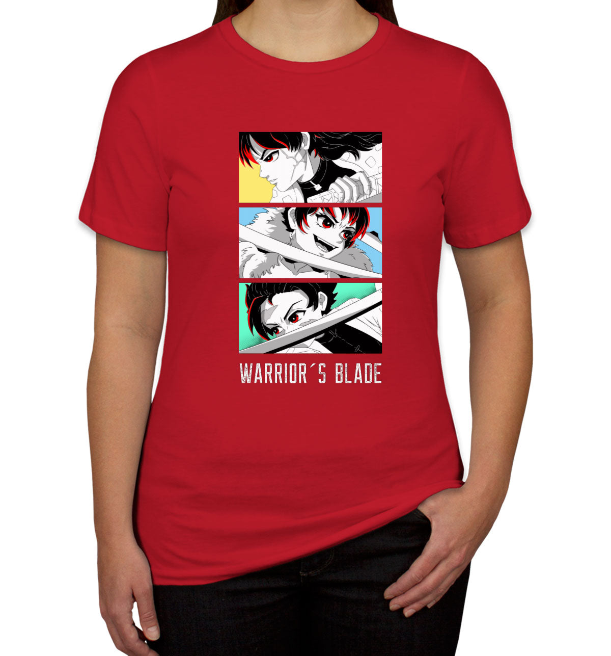 Warrior's Blade Anime Women's T-shirt