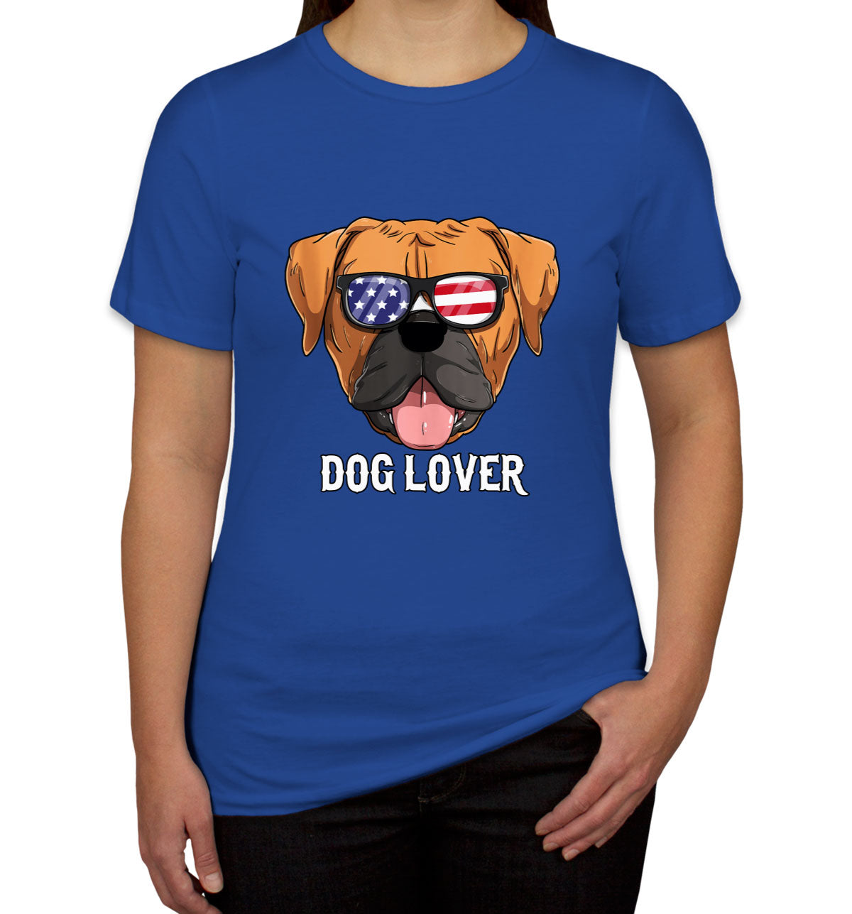 American Boxer Dog Lover Women's T-shirt