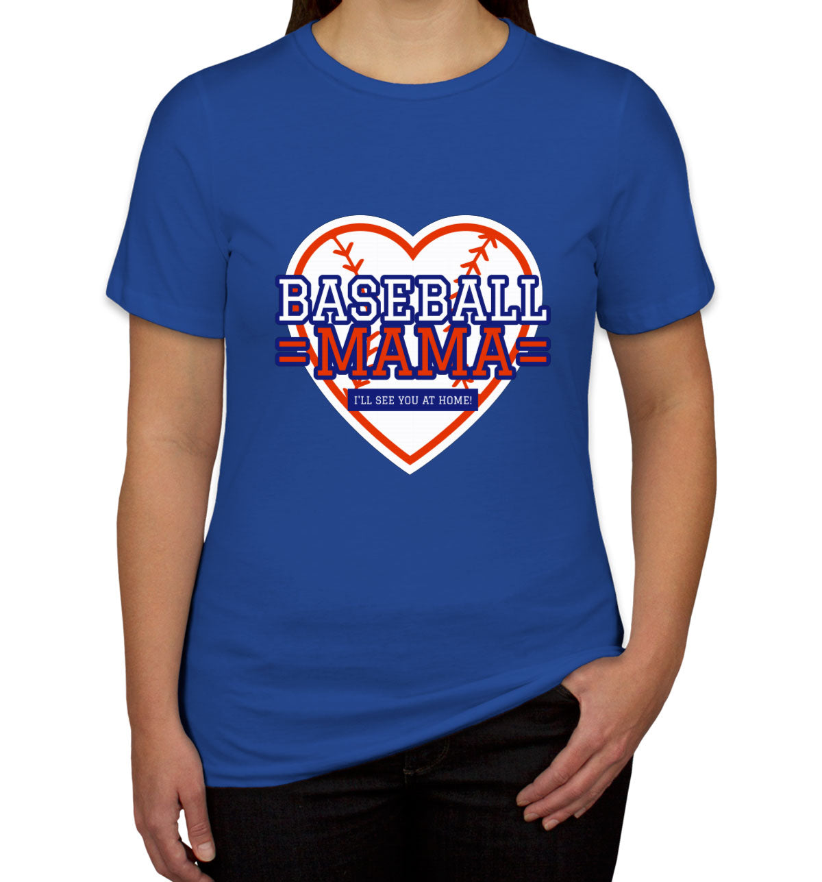 Baseball Mama Women's T-shirt