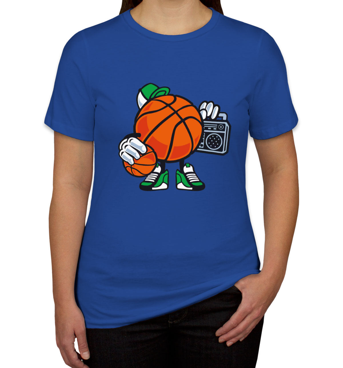 Cute Basketball Women's T-shirt