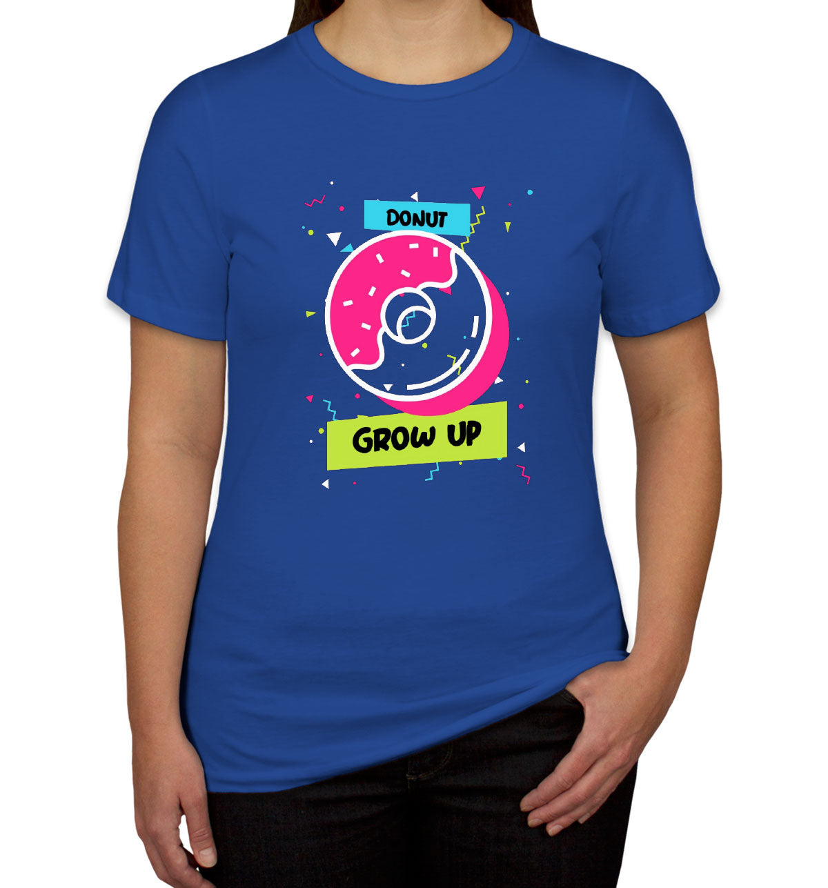 Donut Grow Up Birthday Women's T-shirt