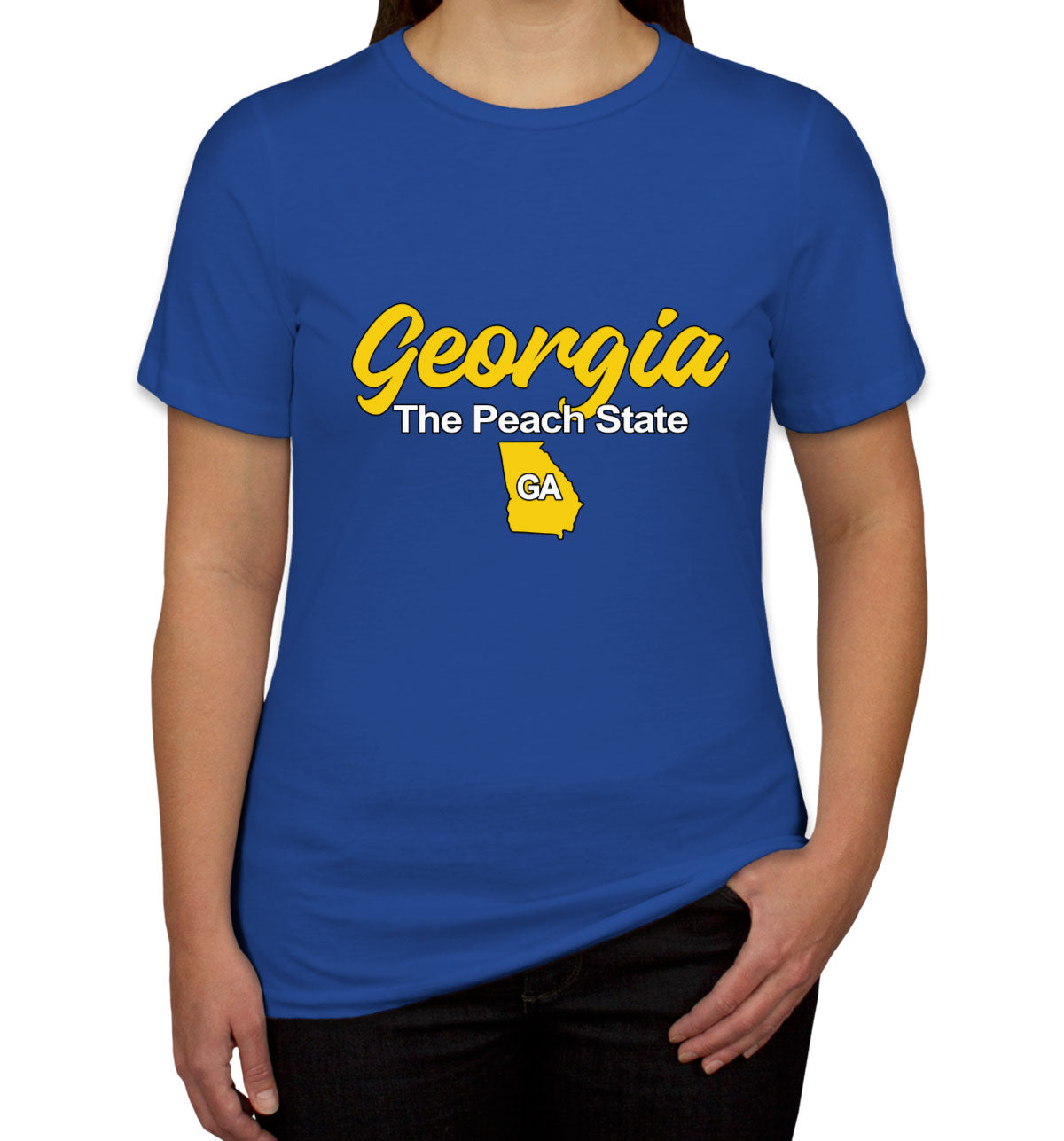 Georgia The Peach State Women's T-shirt