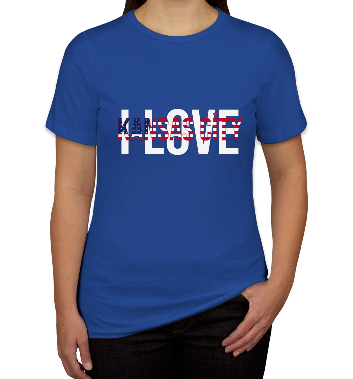 I Love Kansas City Women's T-shirt
