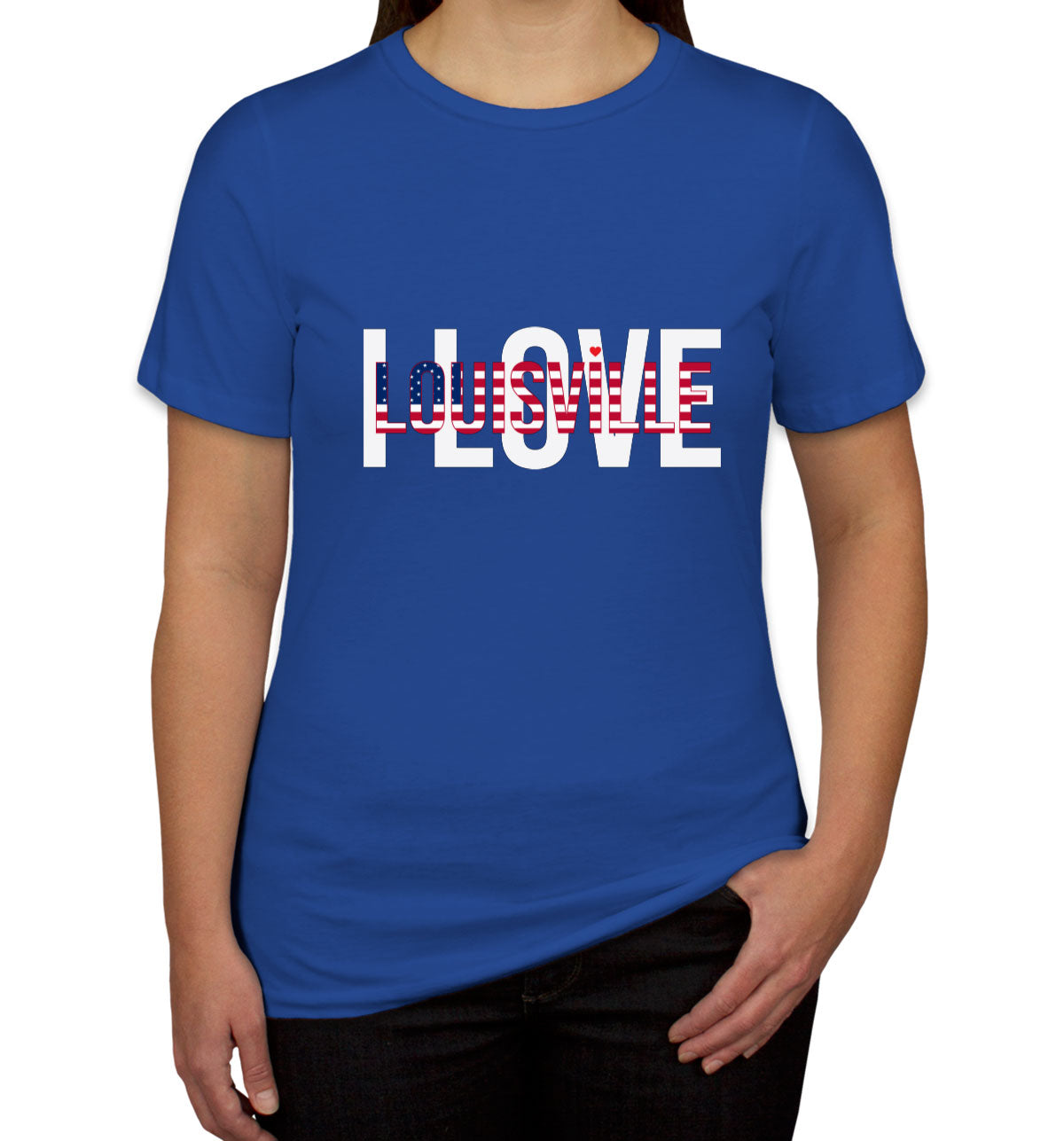 I Love Louisville Women's T-shirt