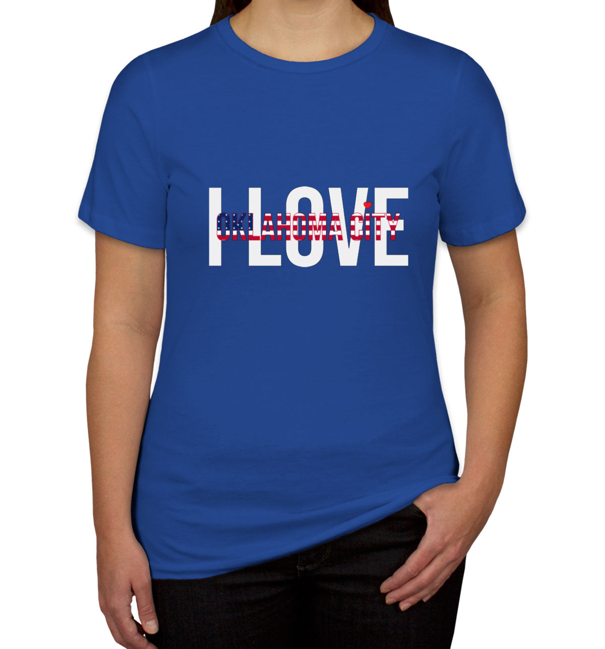 I Love Oklahoma City Women's T-shirt
