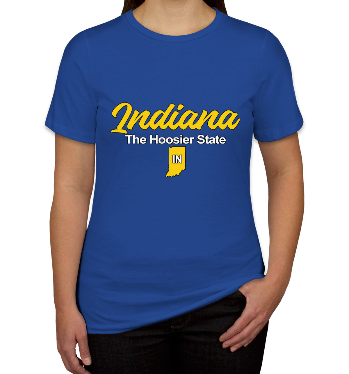 Indiana The Hoosier State Women's T-shirt