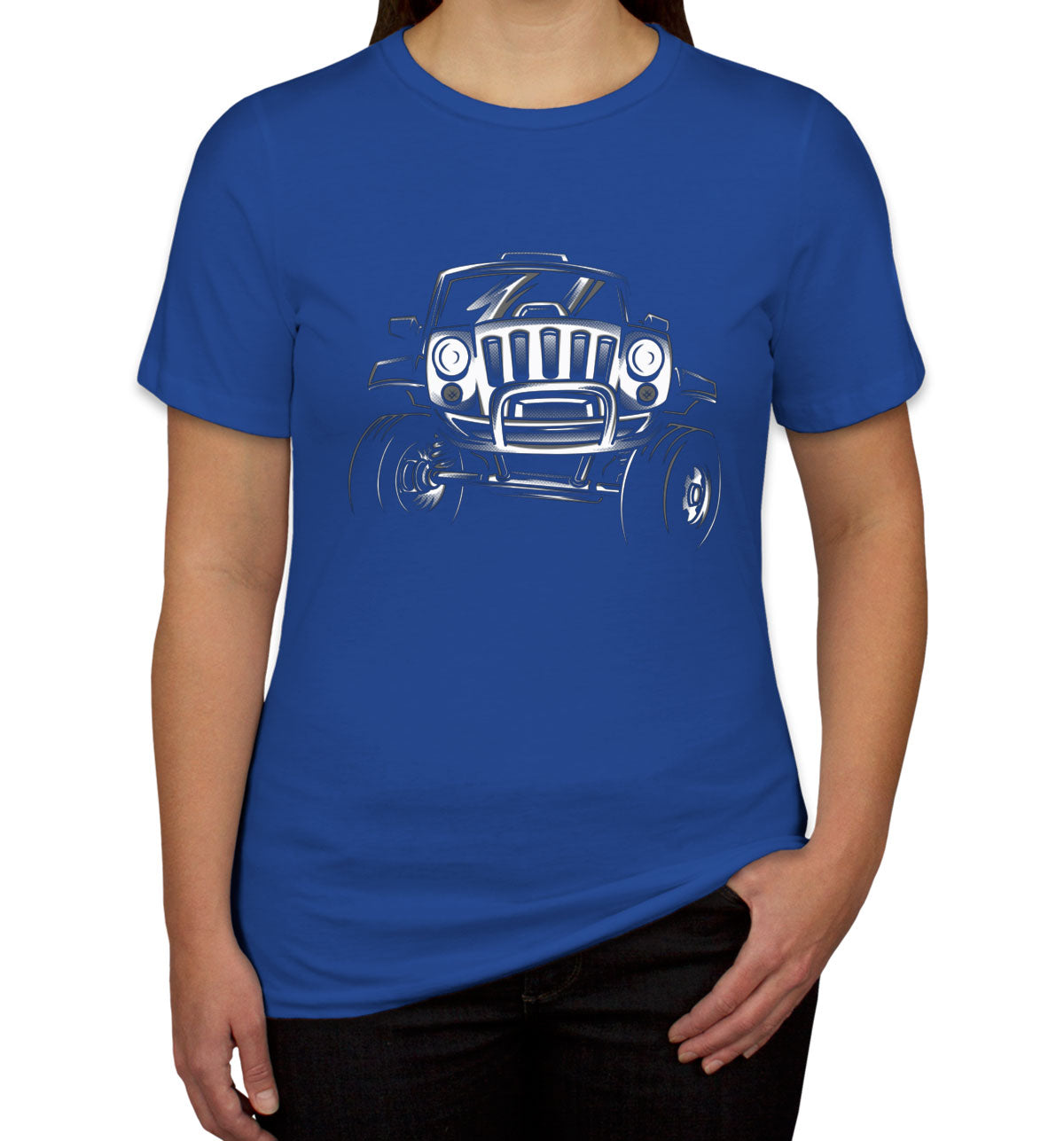 Jeep Off Road Silhouette Money Women's T-shirt