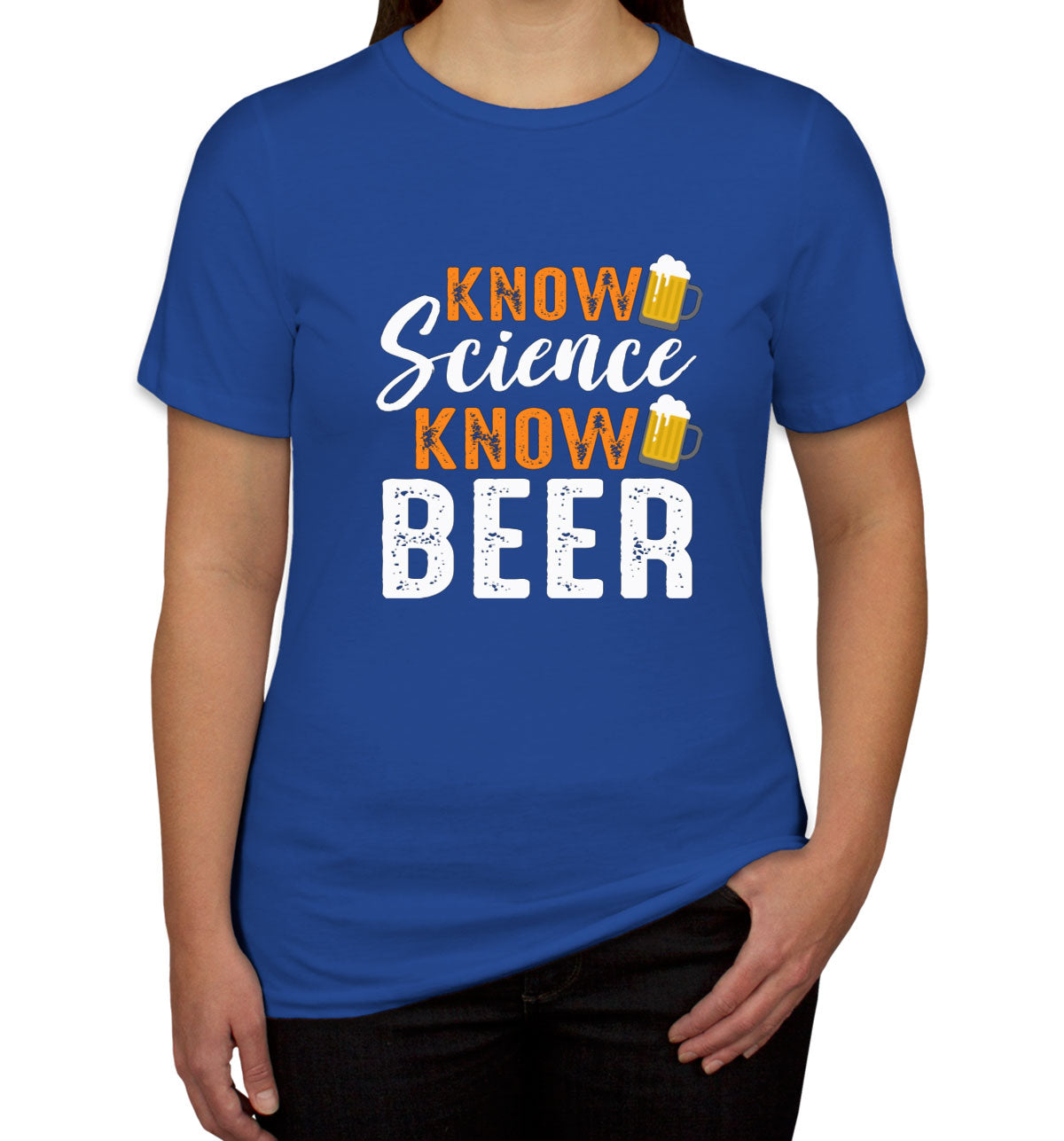 Know Science Know Beer Women's T-shirt