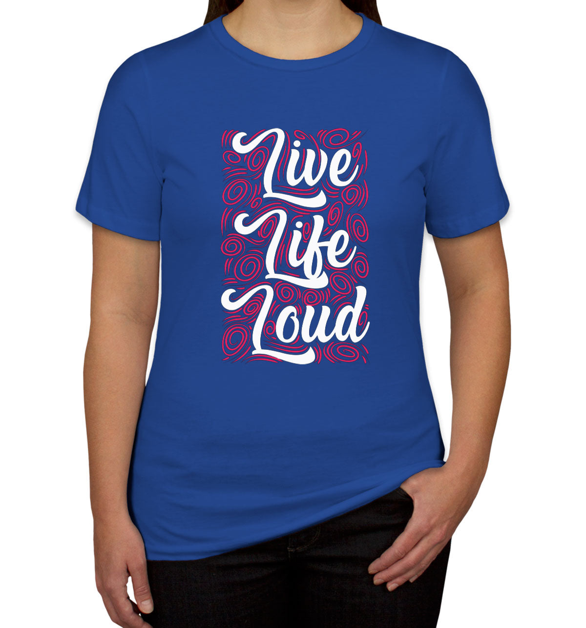 Live Life Loud Music Women's T-shirt