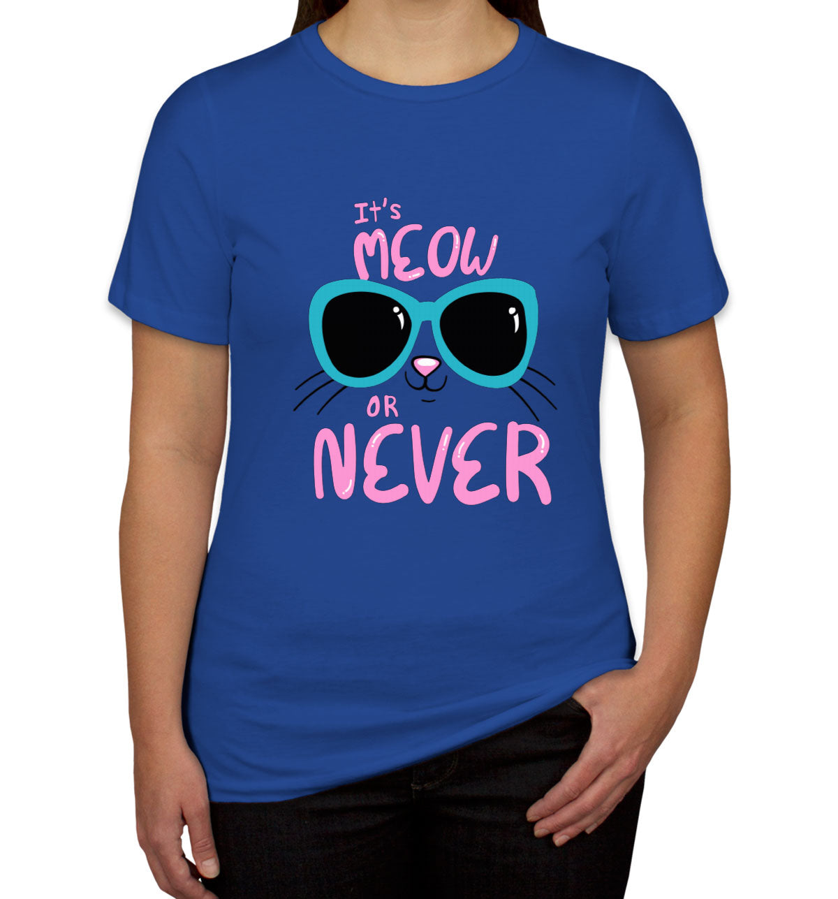 It's Meow Or Never Cat Women's T-shirt