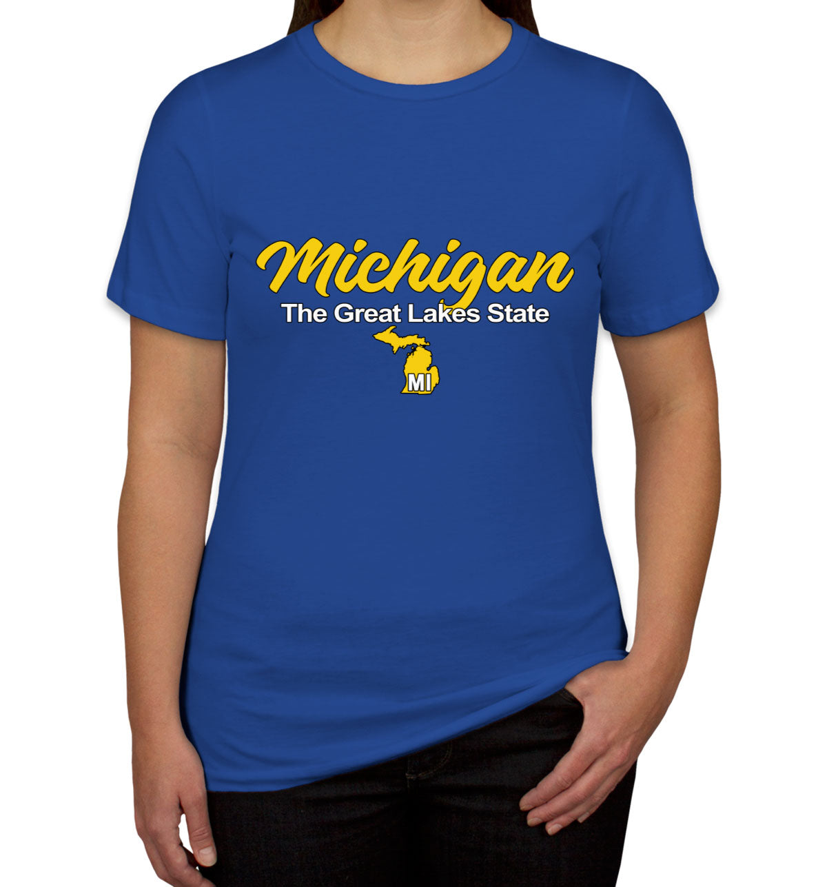 Michigan The Great Lakes State Women's T-shirt