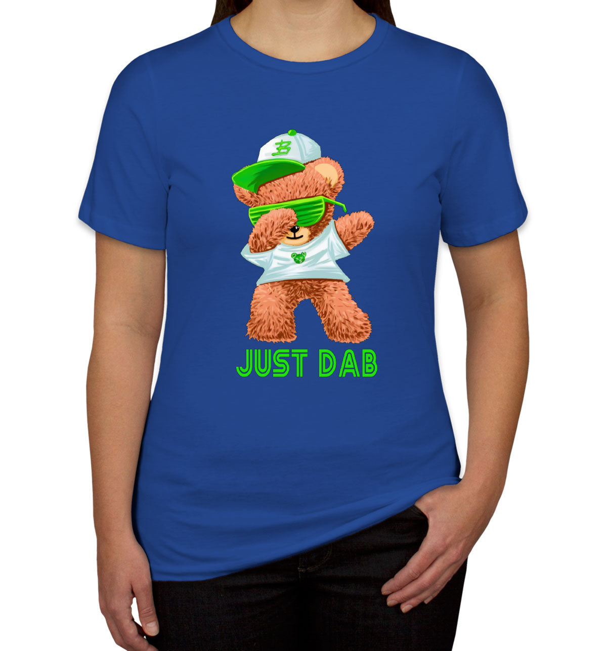 Dabbing Teddy Bear Just Dab Women's T-shirt