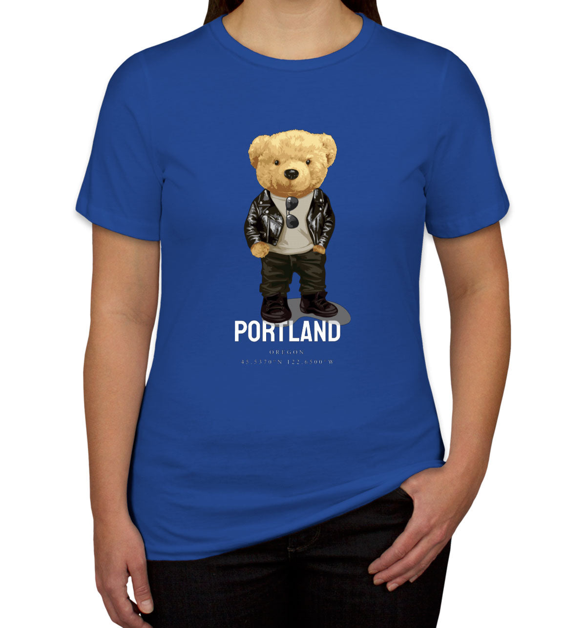 Teddy Bear Portland Women's T-shirt