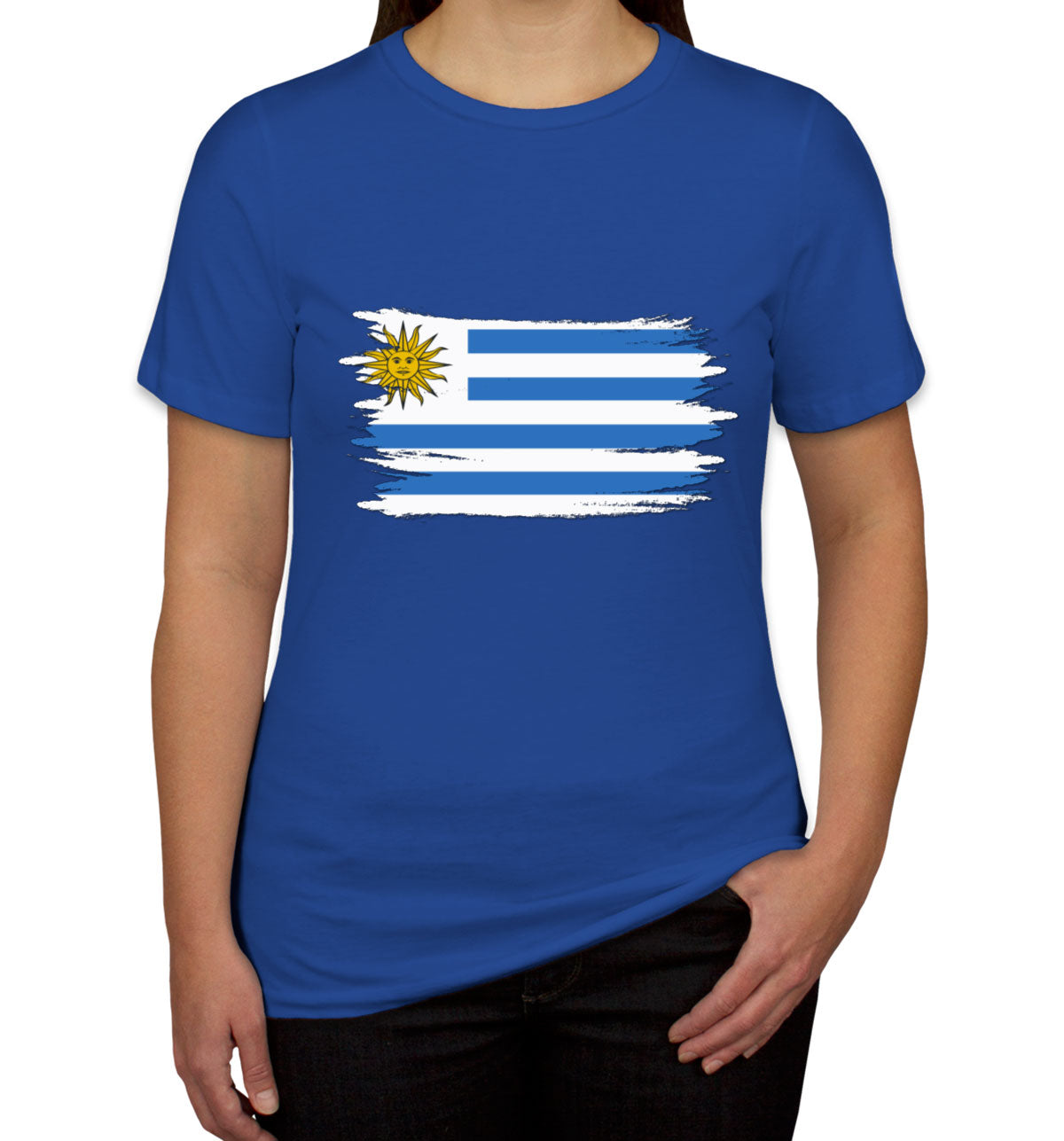 Uruguay Flag Women's T-shirt