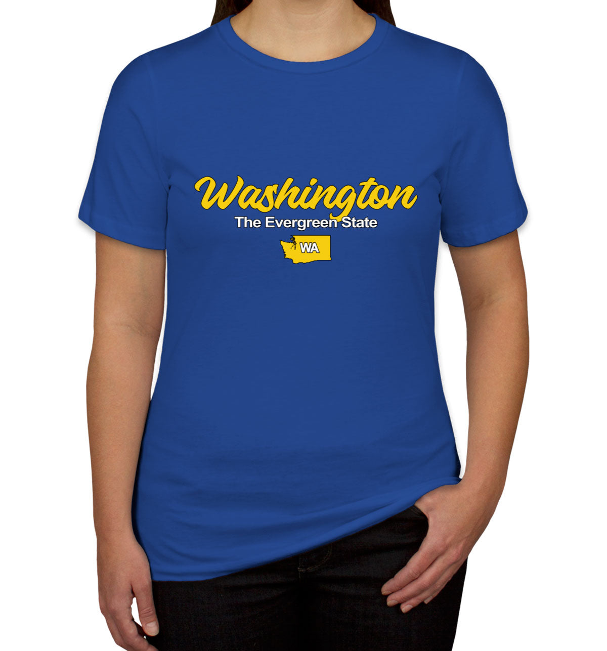 Washington The Evergreen State Women's T-shirt