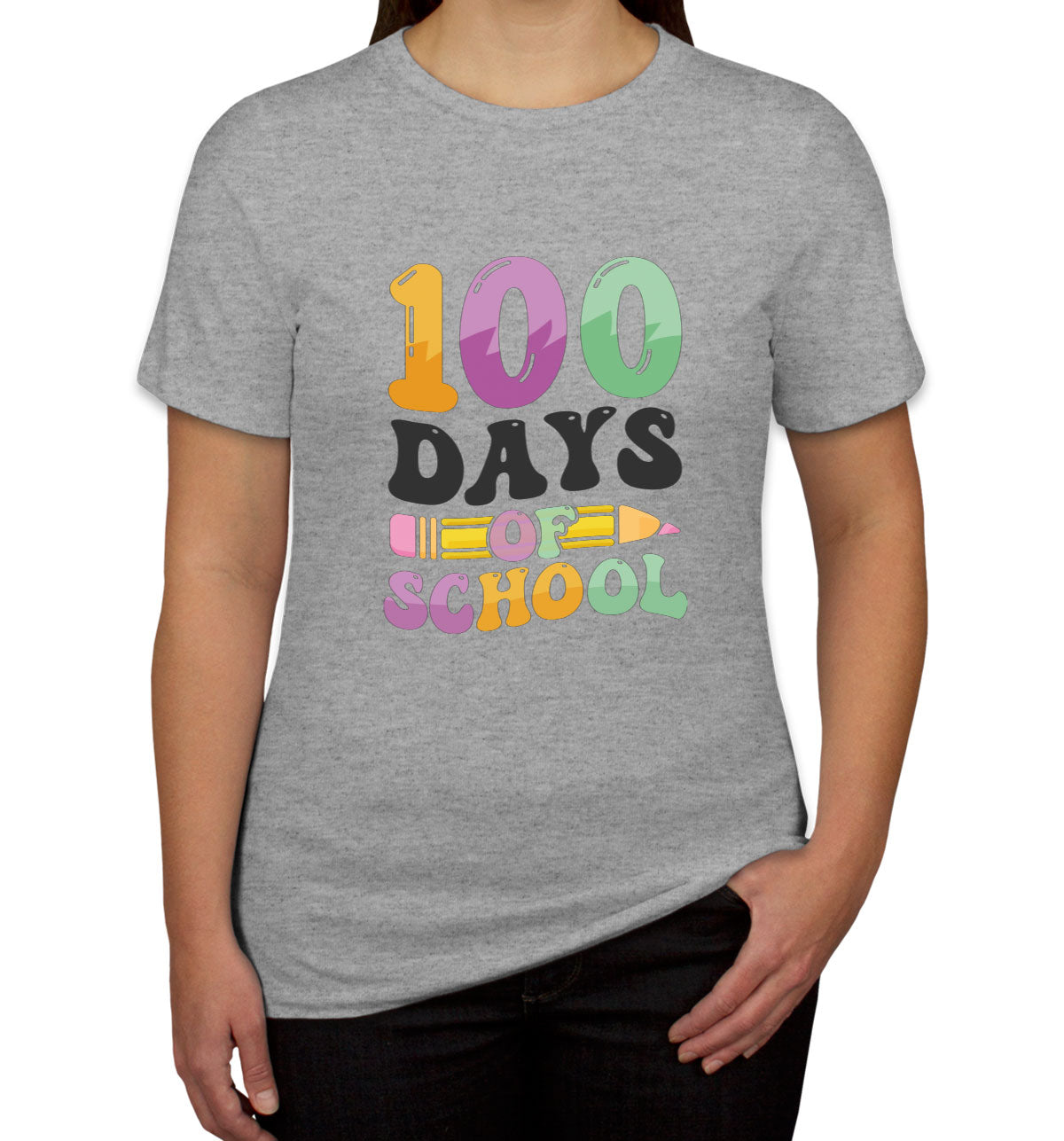 100 Days Of School Women's T-shirt