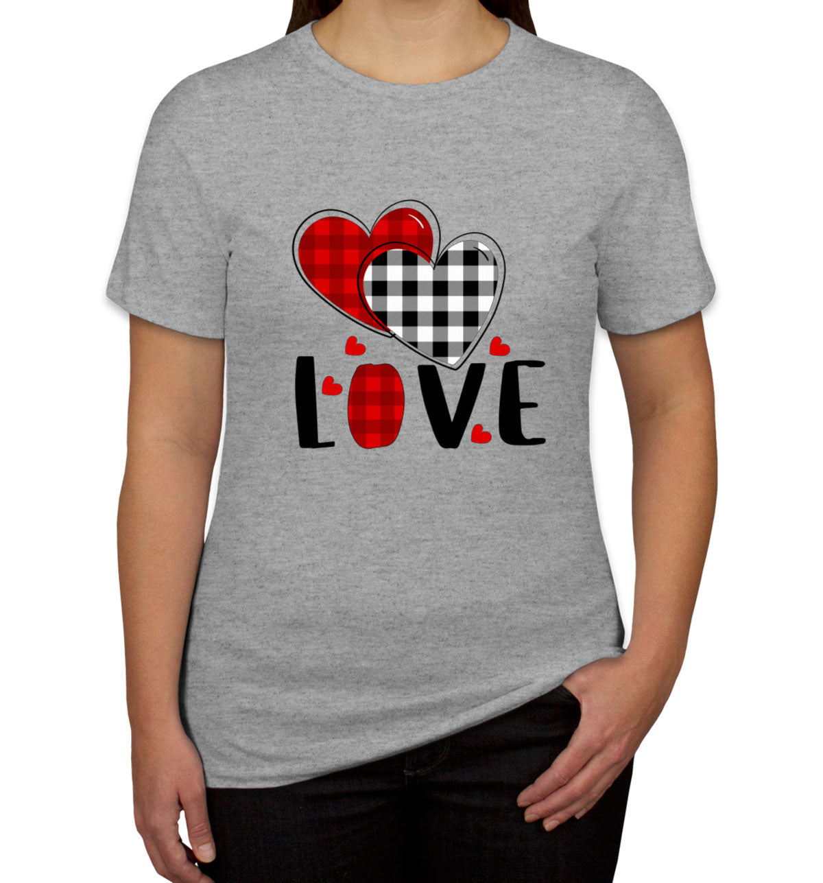 Heart Love Valentine's Day Women's T-shirt