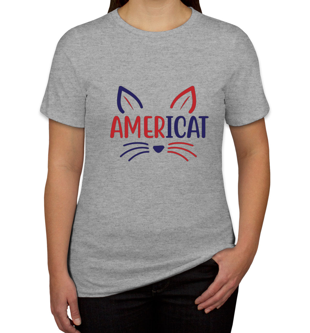 Americat Cat Women's T-shirt