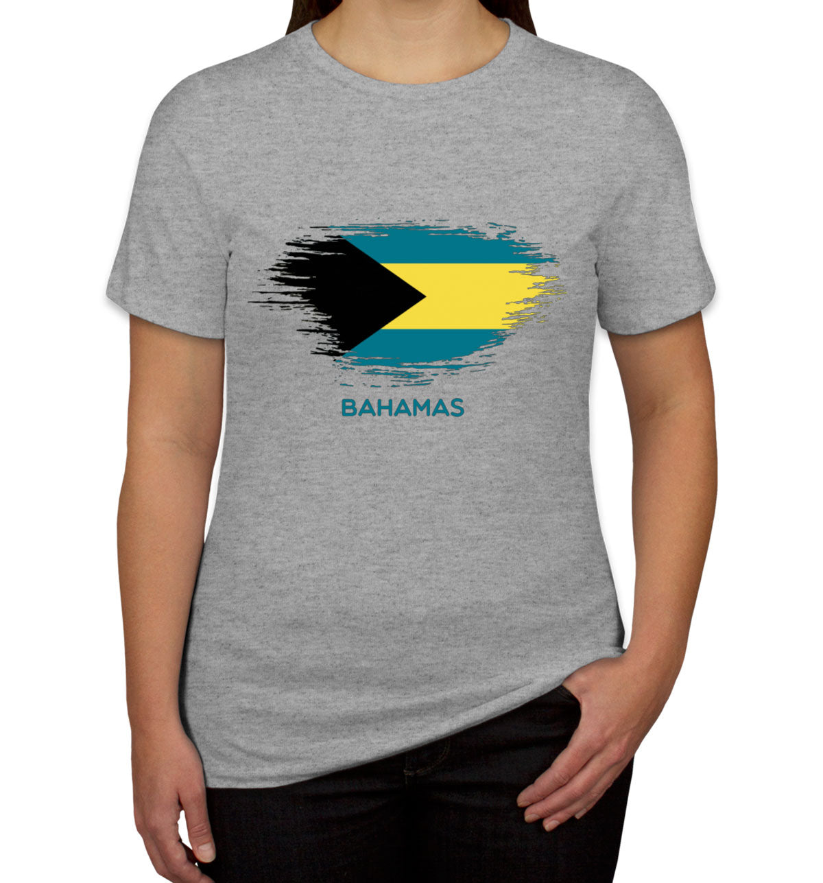 Bahamas Flag Women's T-shirt