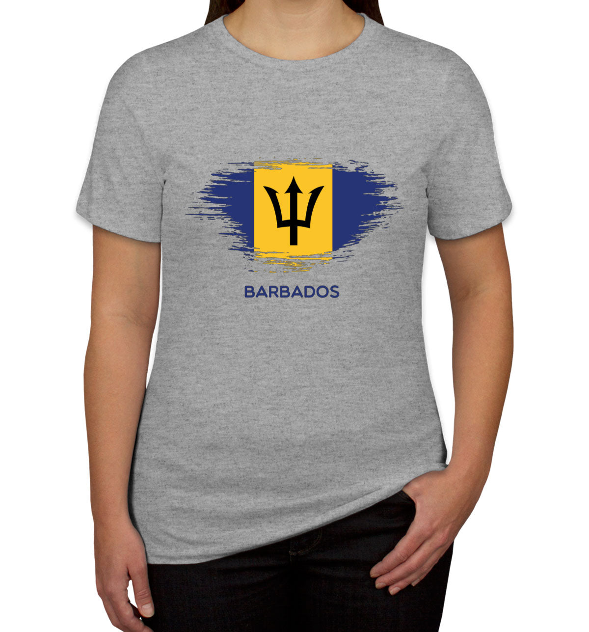 Barbados Flag Women's T-shirt