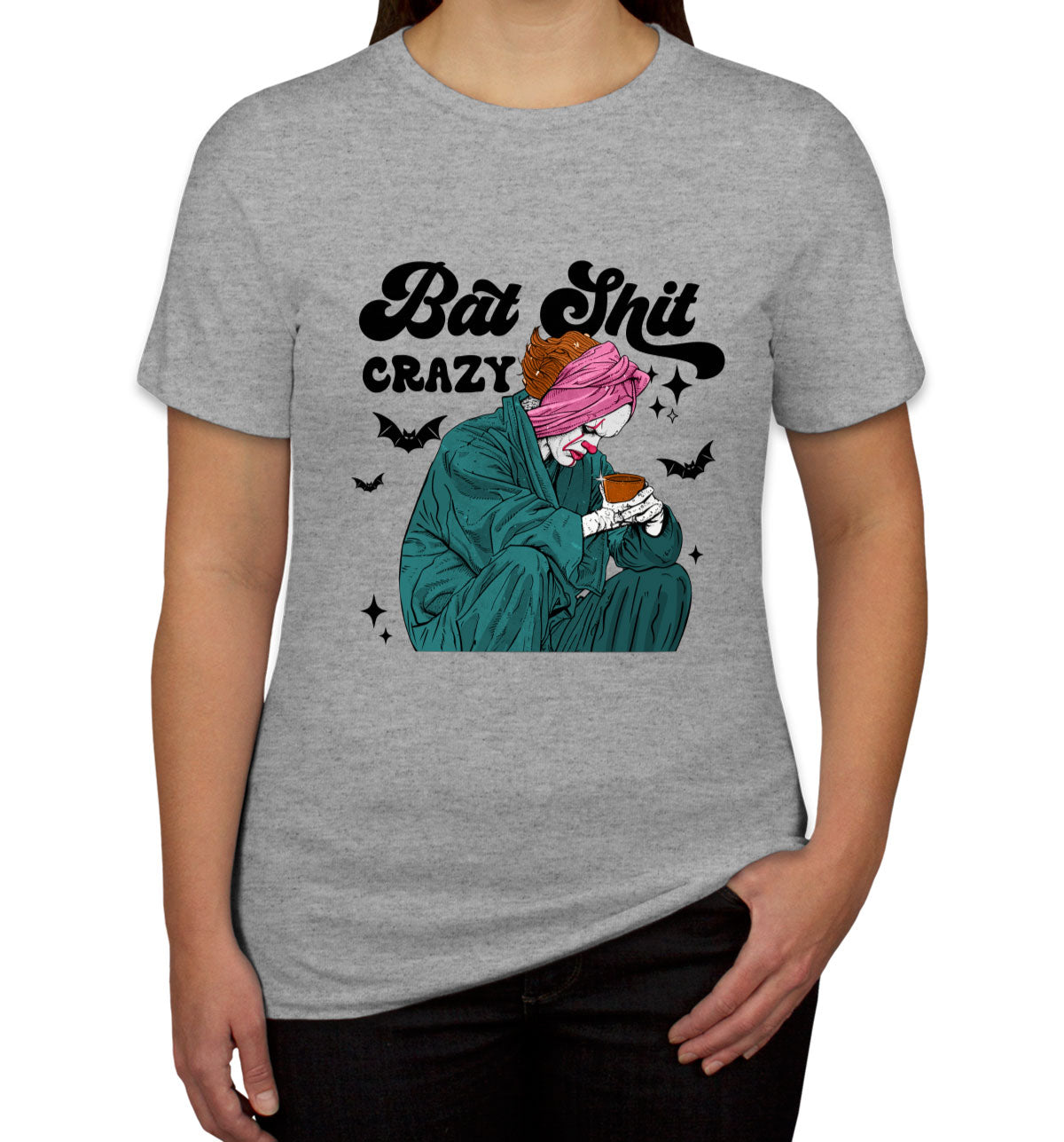 Bat Shit Crazy Pennywise Halloween Women's T-shirt