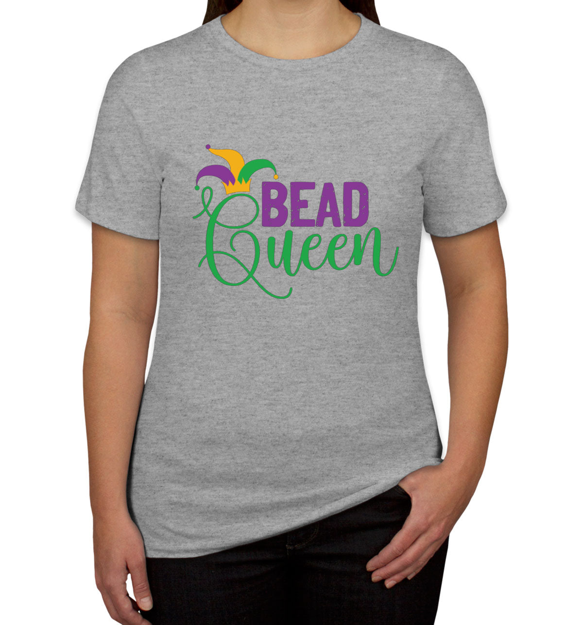 Bead Queen Mardi Gras Women's T-shirt