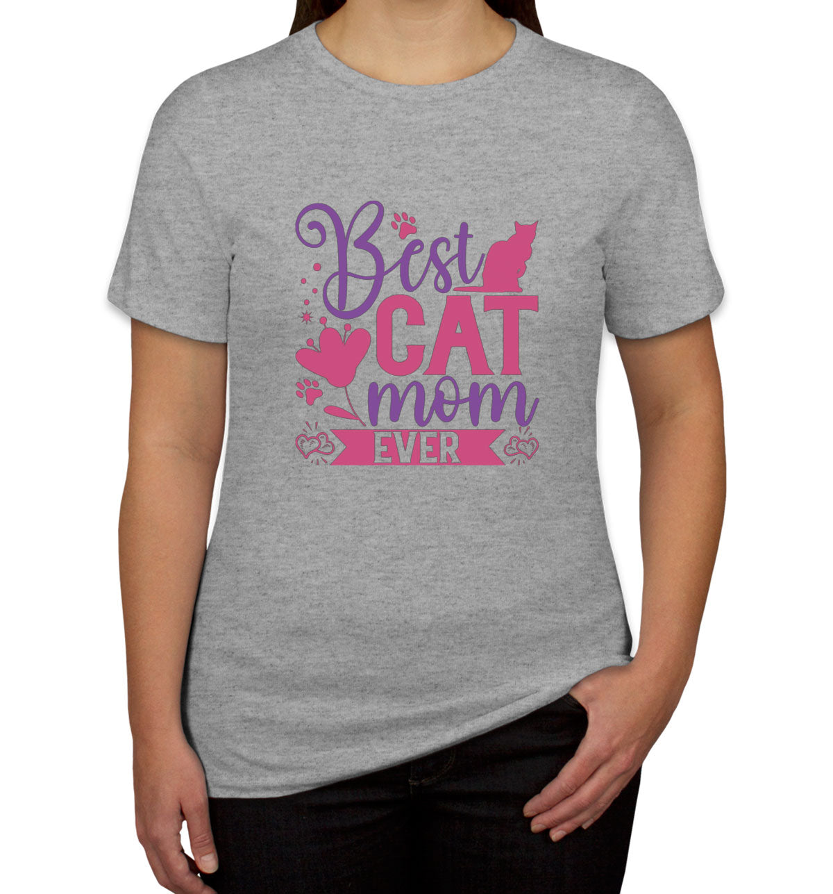 Best Cat Mom Ever Women's T-shirt