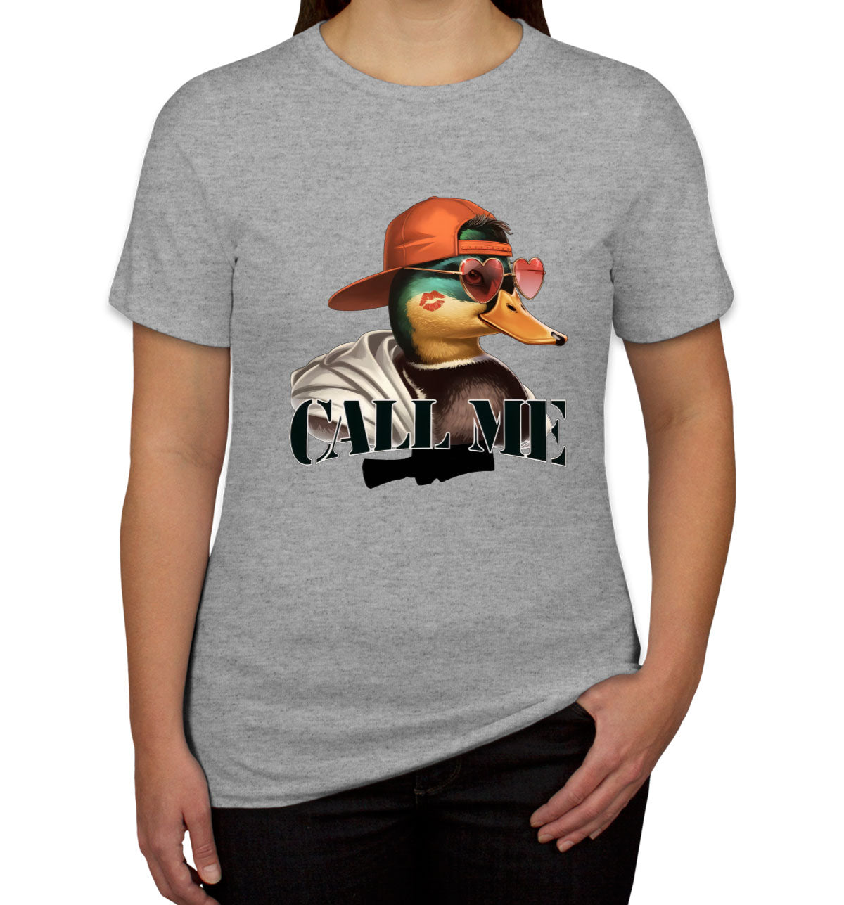 Duck Hunting Call Me Women's T-shirt