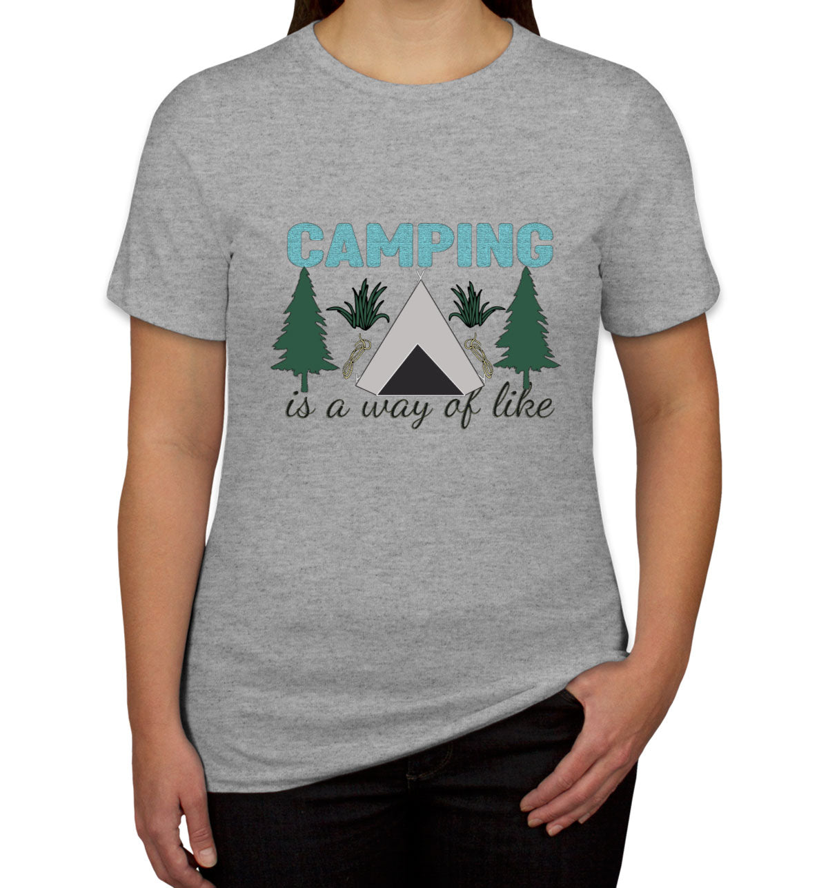 Camp Is A Way Of A Like Women's T-shirt