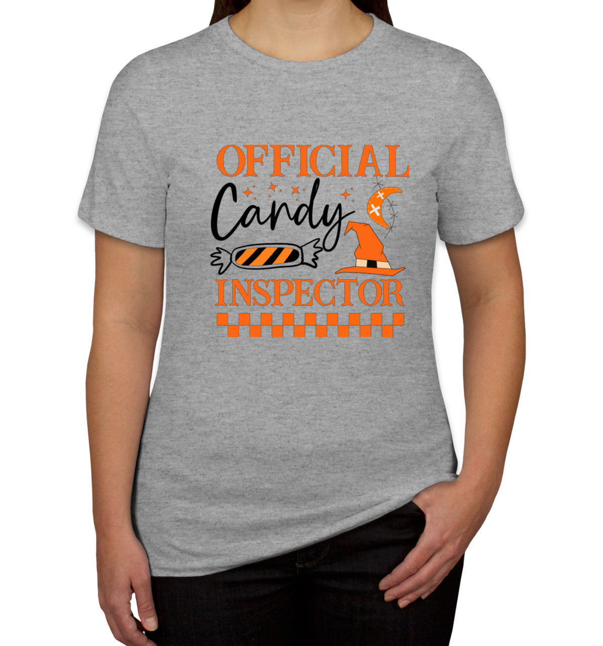 Official Candy Inspector Halloween Women's T-shirt